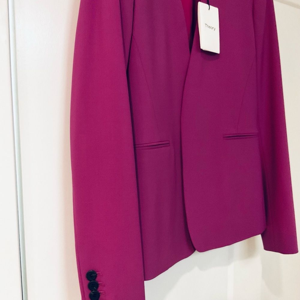 THEORY Open Front Blazer | New with Tags - Picture 4 of 4